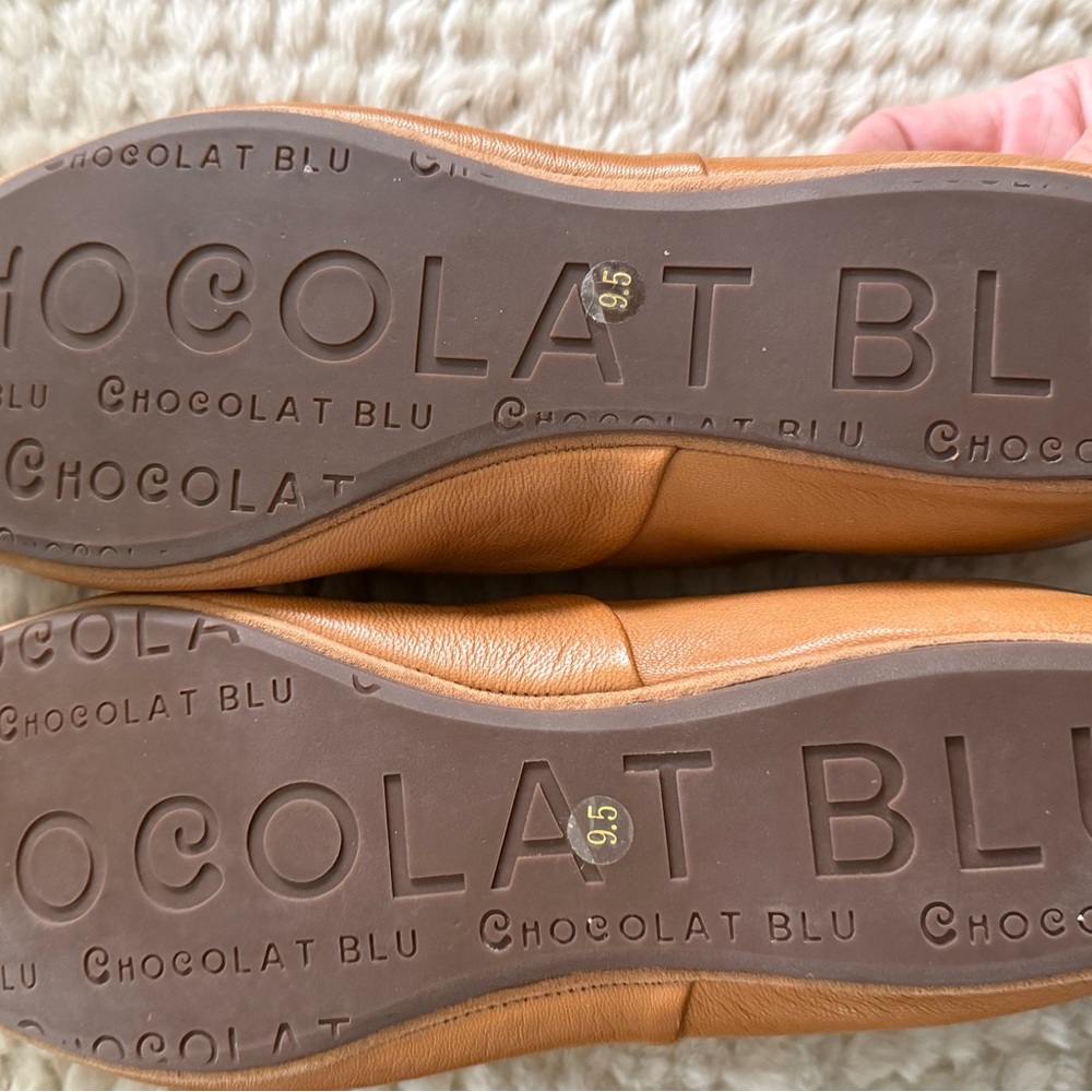 Chocolat Blu Women’s Leather Slip-On Shoes Size 9.5 NWT - Picture 5 of 7